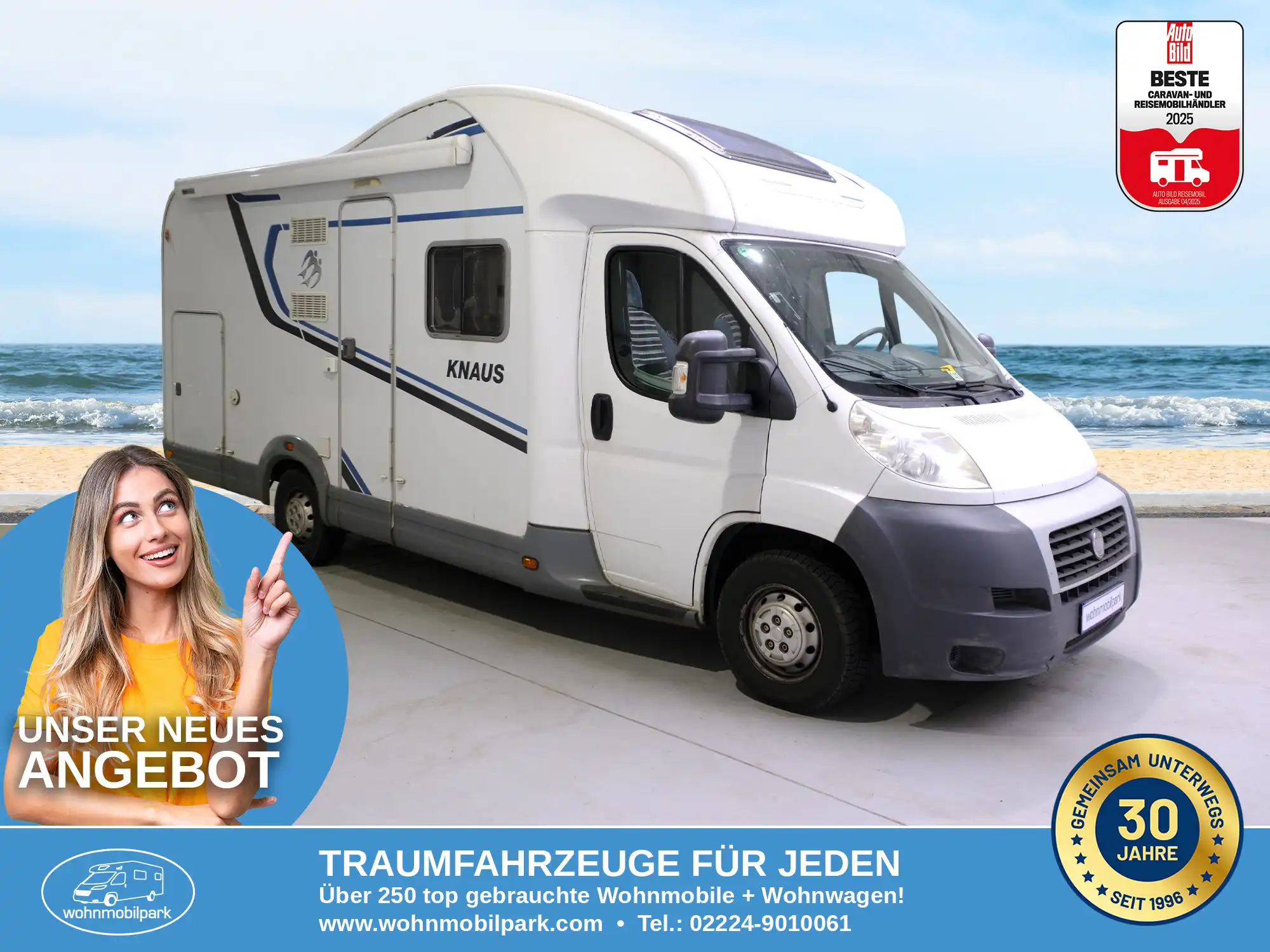 KNAUS Sky Wave 650 MG Teilintegrierter gebraucht kaufen in Bad Honnef